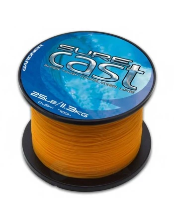 Gardner Sure Cast, Solid Yellow - Монофилно шаранджийско влакно, голям метраж