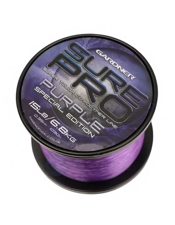 Gardner Sure Pro Special Edition, Purple - Монофилно шаранджийско влакно, голям метраж