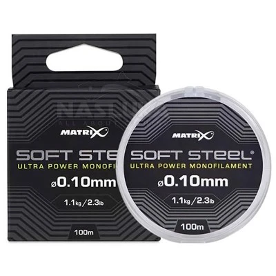 Монофилно влакно Matrix Soft Steel Ultra Power Monofilament, 100м