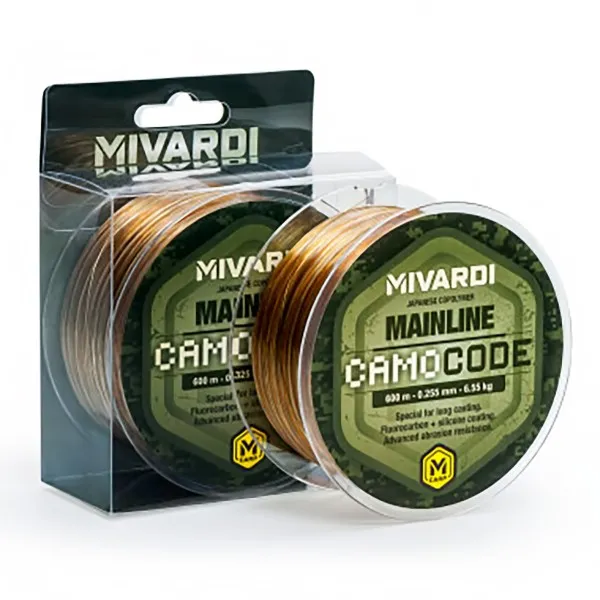 Mivardi CamoCode, Влакно за риболов на шаран, 600 м — снимка 1