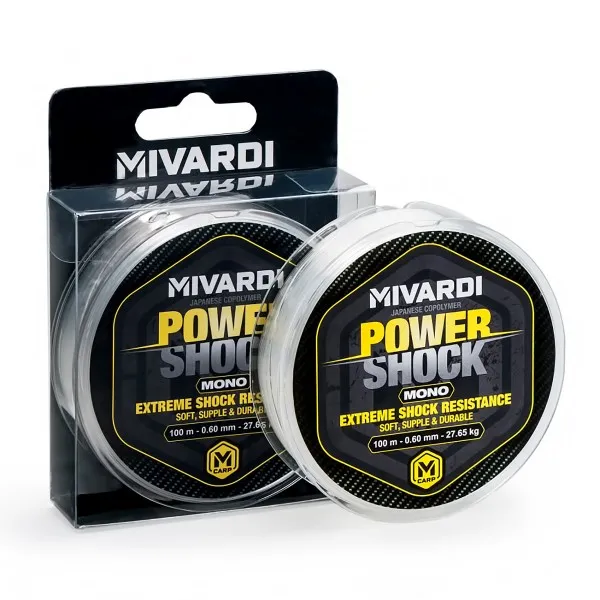 Влакно за шок лидери Mivardi Power Shock, 100 м — снимка 1