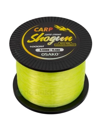 Osako Shogun Carp, Fluo Yellow, 1000м - Влакно за шарански риболов