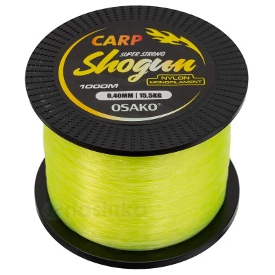 Osako Shogun Carp, Fluo Yellow, 1000м - Влакно за шарански риболов