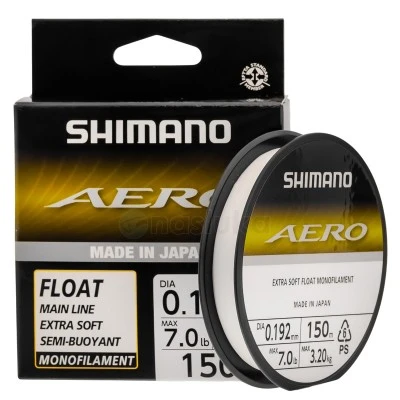 Shimano Aero Float Monofilament, Clear - Монофилно влакно, 150м