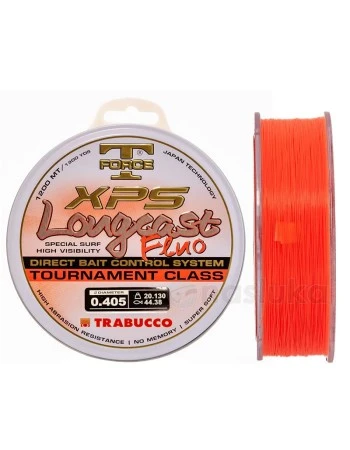 Trabucco XPS Long Cast Fluo, 1200 м - Монофилно влакно за дистанции