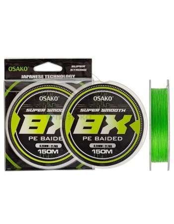 Osako Super Smooth PE Braided 8X, Light Green - Плетено влакно, 150м