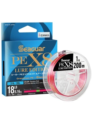Seaguar PEx8 Lure Edition - 8-нишков брейд за спининг, 150м