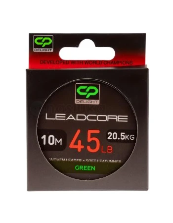 Carp Pro Delight Leadcore, Green - Ледкор за шарански риболов, 10м