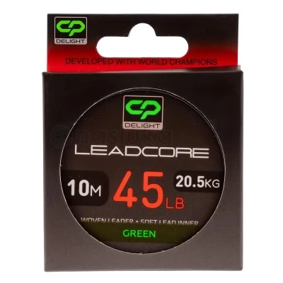 Carp Pro Delight Leadcore, Green - Ледкор за шарански риболов, 10м