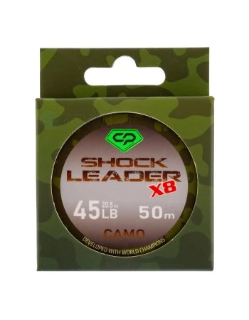 Carp Pro Shock Leader X8, Camo - Плетено влакно за шок лидери, 50м