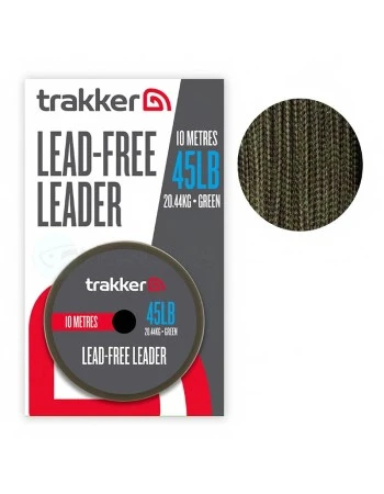 Trakker Lead-Free Leader, Green, 10м - Безоловен лидер за шаранджийски монтажи