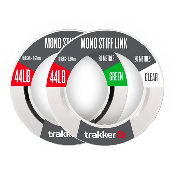 Монофилно влакно за шарански монтажи Trakker Mono Stiff Link, Clear, 20 м — снимка 2