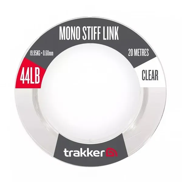 Монофилно влакно за шарански монтажи Trakker Mono Stiff Link, Clear, 20 м — снимка 1