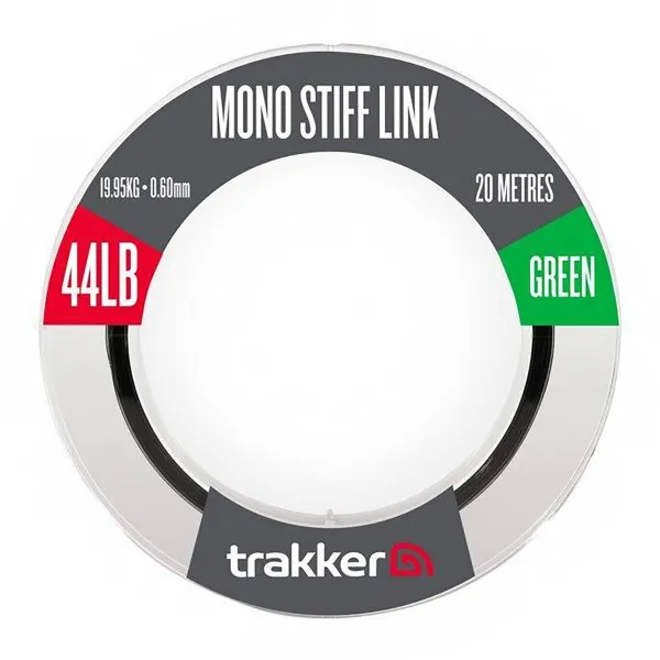 Монофилно влакно за шарански монтажи Trakker Mono Stiff Link, Green, 20 м — снимка 1