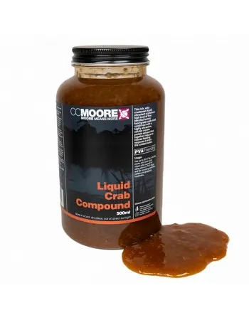 Течна храна, добавка за шаран CC Moore Liquid Crab Compound, 500 мл