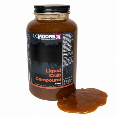 Течна храна, добавка за шаран CC Moore Liquid Crab Compound, 500 мл
