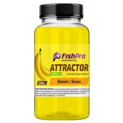 FishPro Carp Feeder Attractor Банан Гел Атрактор FishPro Carp & Feeder Attractor - Банан