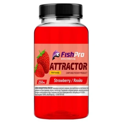 FishPro Carp Feeder Attractor Ягода Гел Атрактор FishPro Carp & Feeder Attractor - Ягода