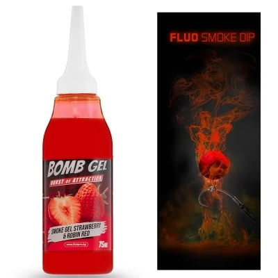 Пушещ гел за фидер FishPro Bomb Gel - Ягода и Робин Ред