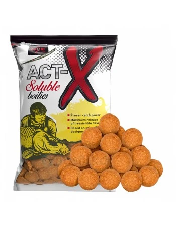 Протеинови разтворими топчета Carp Zoom Act-X Soluble Boilies, 800г, Mango