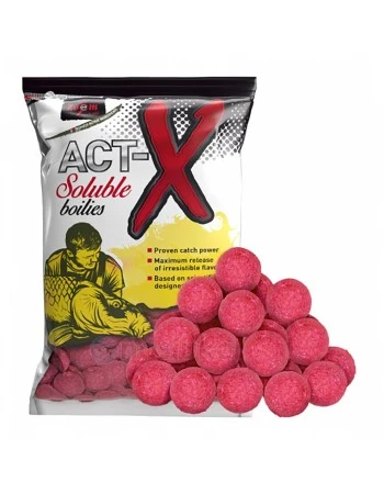 Протеинови разтворими топчета Carp Zoom Act-X Soluble Boilies, 800г, Mulberry