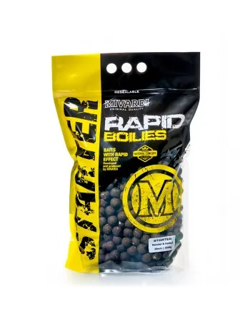 Протеинови топчета Mivardi Rapid Boilies Starter, Monster & Halibut, 3.5 кг