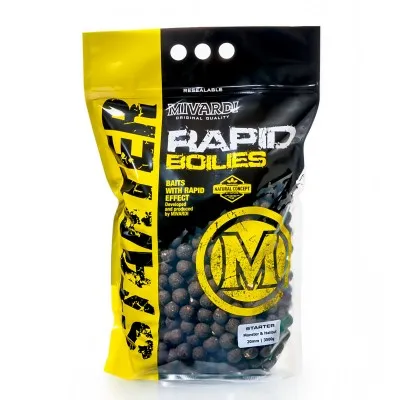 Протеинови топчета Mivardi Rapid Boilies Starter, Monster & Halibut, 3.5 кг