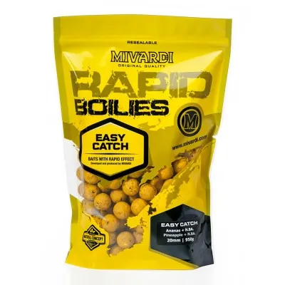Протеинови топчета Mivardi Rapid Boilies Easy Catch, Pineapple & N-Butyric, 950 г