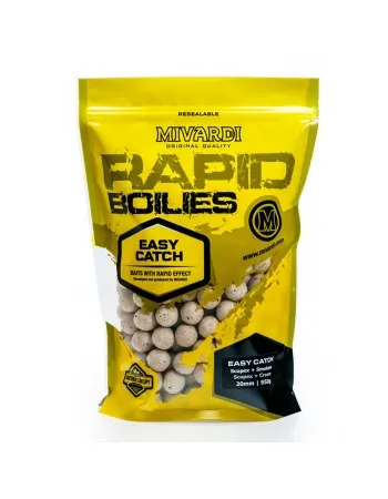 Протеинови топчета Mivardi Rapid Boilies Easy Catch, Scopex & Cream, 950 г