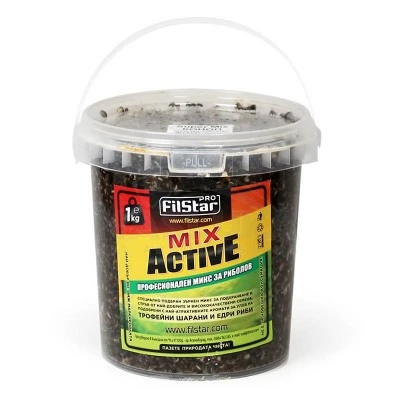 Коноп за стръв и захранка Filstar Mix Active, 1кг