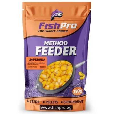 Варена царевица за риболов FishPro, 700г