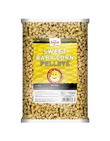 Пелети за риболов CZ Sweet Baby Corn Pellets, 800 г, Natural