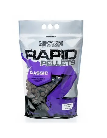 Пелети за риболов Mivardi Classic Pellets, Halibut, 1 кг