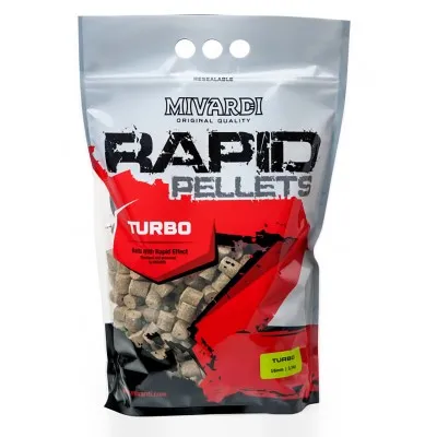 Бързоразтворими пелети за риболов Mivardi Rapid Pellets, Turbo, 1 кг