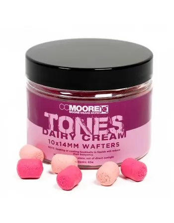 Балансирани дъмбели CC Moore Tones Wafters, 10x14 мм, Dairy Cream