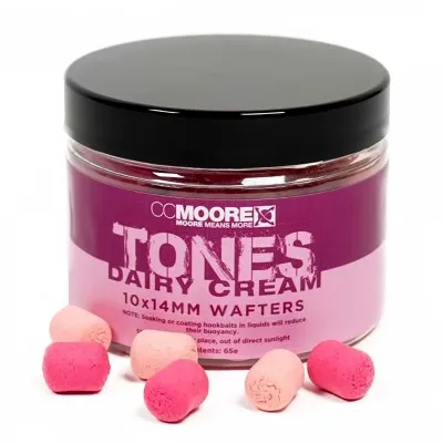 Балансирани дъмбели CC Moore Tones Wafters, 10x14 мм, Dairy Cream