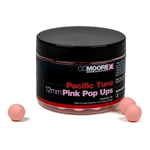Плаващи топчета CC Moore Pacific Tuna 12 мм, Pink Pop Ups