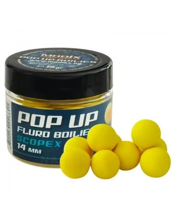 Плаващи топчета Madix Pop-Up Fluro Boilies, 10мм, Scopex