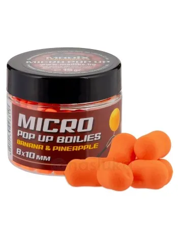 Плаващи дъмбели Madix Micro Pop Up, 8x10 мм, Banana & Pineapple
