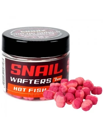 Вафтери за метод фидер Madix Snail Wafters 7мм, Hot Fish