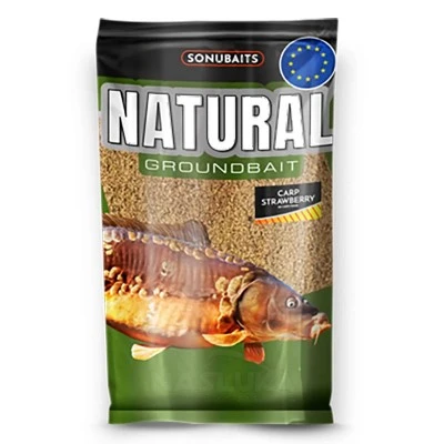 Захранка Sonubaits Natural Carp Strawberry-Hemp