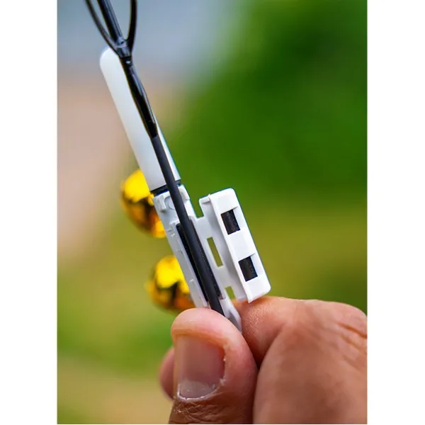 LED индикатор със звънец за връх Zebco Trophy Battery Bell Light 1.5-4 мм, Green — снимка 5