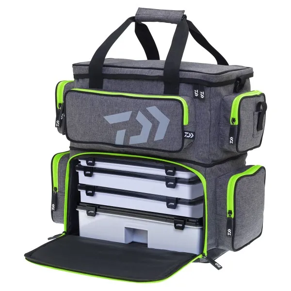 Спининг сак с 4 кутии Daiwa Prorex D-Box Tackle Bag, L — снимка 4
