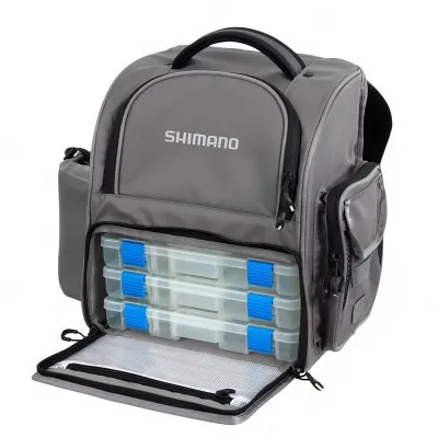 Риболовна раница с 3 кутии Shimano Back Pack & Tackle Box, Medium