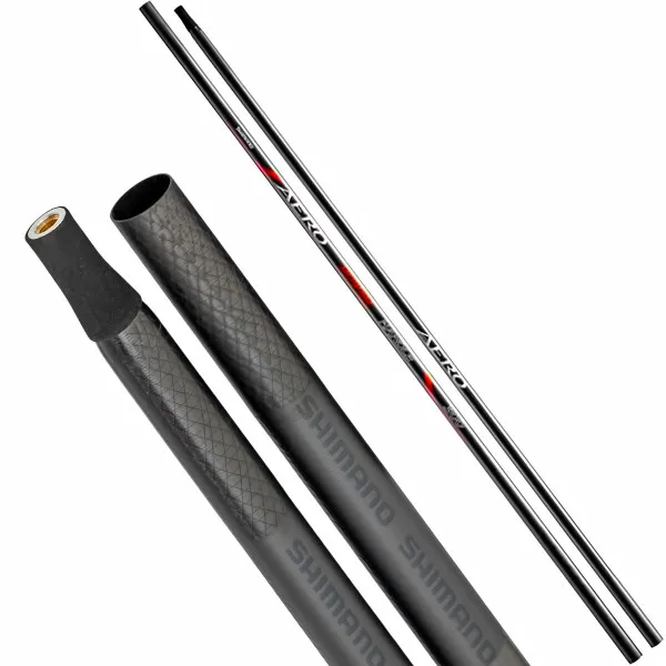 Щекерна дръжка за кеп Shimano Aero Power Carp Landing Net Handle — снимка 1