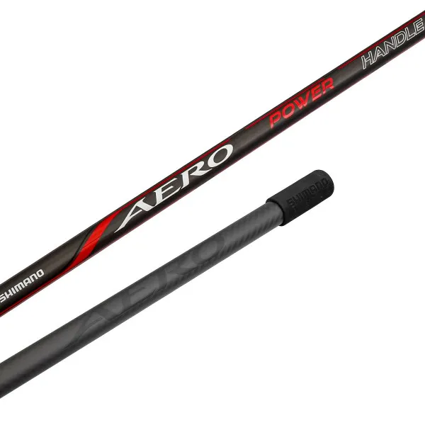 Щекерна дръжка за кеп Shimano Aero Power Carp Landing Net Handle — снимка 3