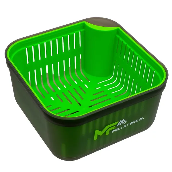 Кутия за микропелети с цедка Mikado Pellet Box with Strainer, 2 л — снимка 3