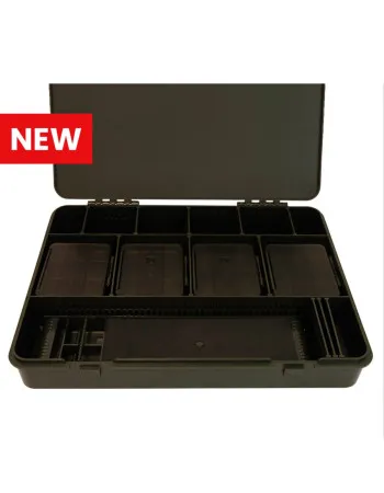Голяма шаранджийска кутия Sonik LokBox Large Loaded Box