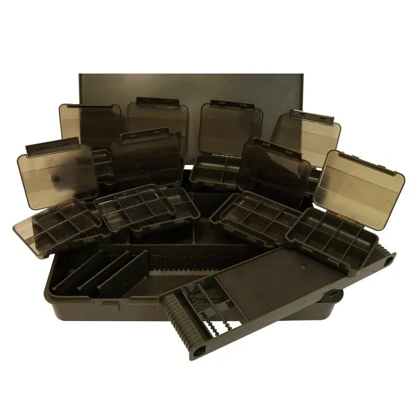 Голяма шаранджийска кутия Sonik LokBox Large Loaded Box — снимка 2