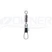 Вирбели с карабина Owner Inter Lock Crane Swivel